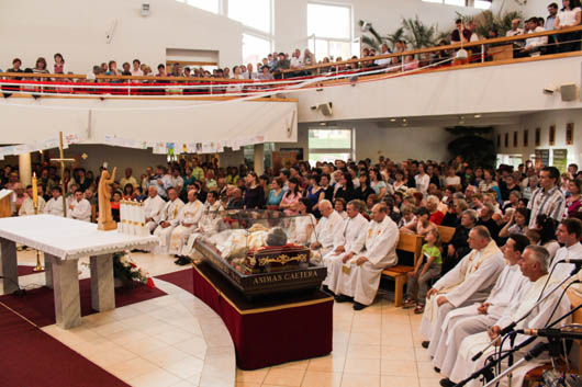 24 aprile 2013 - Peregrinazione dell`urna di Don Bosco.