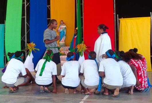 24 maggio 2013 - Attivit teatrali dei giovani del Don Bosco Technical School per la festa di Maria Ausiliatrice.
