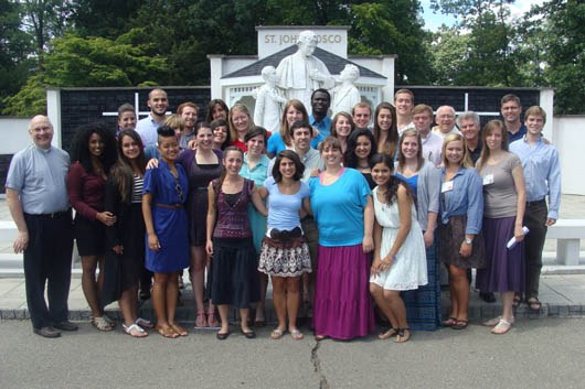 28 agosto 2013 – Gruppo di missionari laici salesiani sostenuti dall’Ispettoria di New Rochelle (SUE).