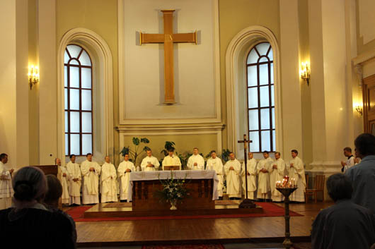 23-24 agosto 2013 - Celebrazione eucaristica in occasione della peregrinazione dell`urna di Don Bosco.