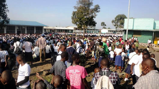 9 settembre 2013 - Apertura dell`anno scolastico presso il Centro Don Bosco di Goma-Ngangi.