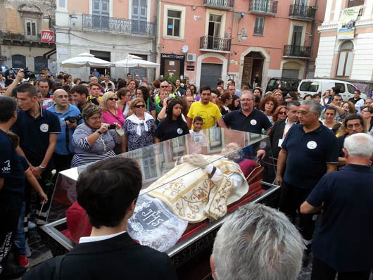 27 settembre 2013 - Peregrinazione dell`Urna di Don Bosco.
