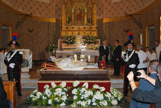 5 ottobre 2013 - Peregrinazione dell`urna di Don Bosco.