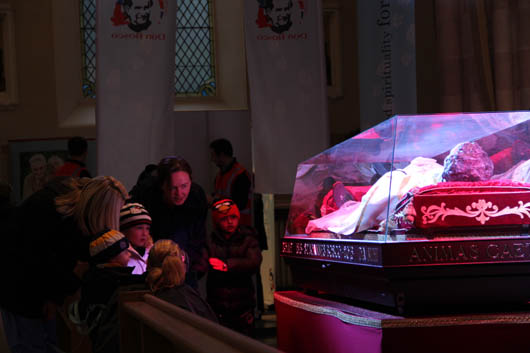 4 gennaio 2013 - Peregrinazione delle reliquie di Don Bosco.