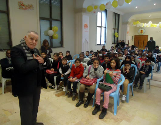gennaio 2013 - Opera salesiana di Istanbul: giovani iracheni frequentano corsi di lingua inglese  turco, attivit sportive, sociali.