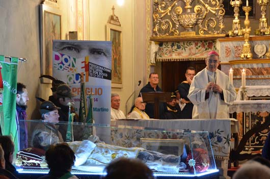 26 gennaio 2014 - Peregrinazione dell`urna di Don Bosco.