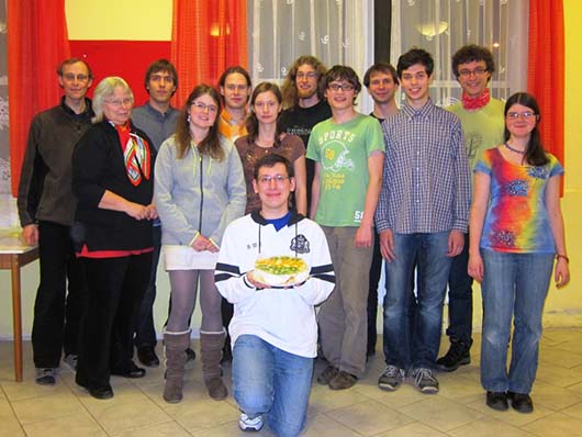 31 gennaio 2014 - Giovani del centro giovanile salesiano di Praga – Kobylisy.