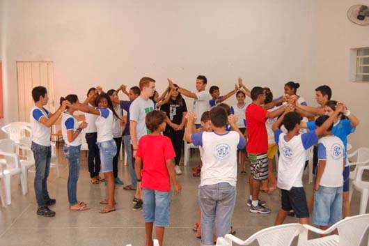 3 gennaio 2014 - Guiratinga, Mato Grosso, spedizione missionaria 2014 di 8 giovani missionari dellIspettoria Maria Ausiliatrice di So Paulo (BSP).