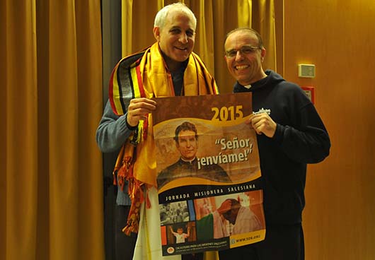 27 Marzo 2014 - CG27 Don Guillermo Basaes, Consigliere per le Missioni, insieme a don Vaclav Klement.