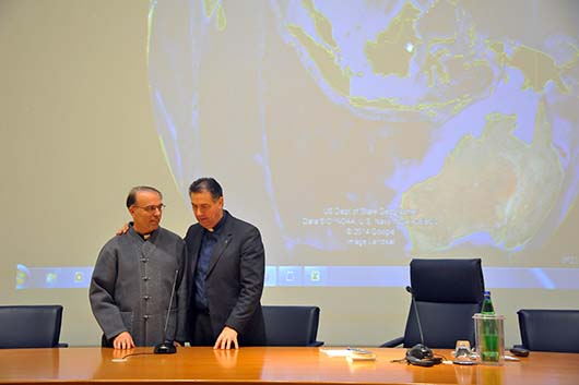 28 Marzo 2014 - CG27: Don Vaclav Klement, Consigliere per la Regione Asia Est-Oceania, con il Rettor Maggiore.
