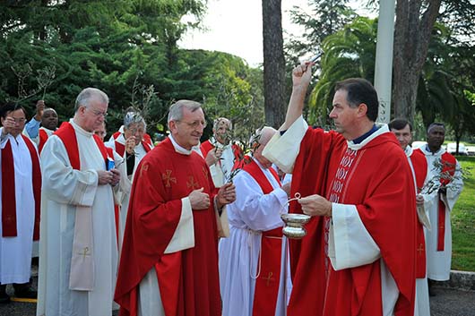 13 Aprile 2014 - Don ngel Fernndez Artime, Rettor Maggiore dei Salesiani, celebrazione della Domenica delle Palme.