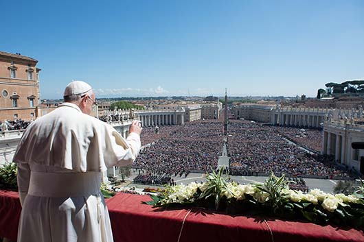 20 Aprile 2014 - Papa Francesco celebra la Santa Pasqua. (Servizio fotografico de "L`Osservatore Romano").