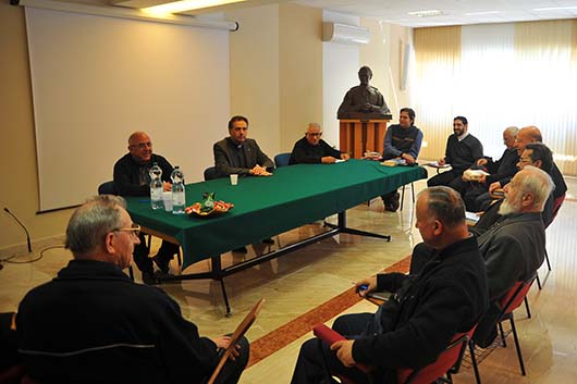 28 Aprile-3 Maggio 2014 - Don Ángel Fernández Artime, Rettor Maggiore, incontro dei direttori dell’Ispettoria del Medio Oriente (MOR).