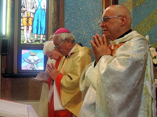 18 Maggio 2014  Festa ispettoriale dei salesiani del Giappone presieduta da mons. Francis Xavier Mizobe, SDB, vescovo emerito di Takamatsu.