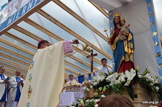 24 maggio 2014 - Cerimonia di incoronazione della statua di Maria Ausiliatrice.