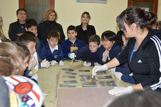 Luglio 2014 - Attivit con lo scolaresche dell`Archivio Salesiano della Patagonia