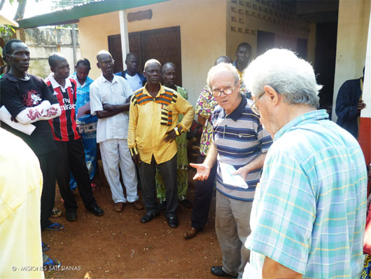 Luglio 2014 - Don Agustín Cuevas, missionario a Galabadja, Bangui