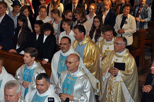 16 Settembre 2014 - Don ngel Fernndez Artime, Rettor Maggiore in visita ai salesiani di Oświęcim.