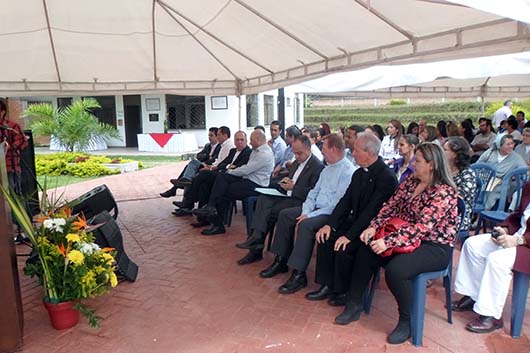 22 novembre 2014 - Inaugurazione della prima parte del Centro di Formazione Don Bosco presieduta da don John Jairo Gomez, Ispettore dei Salesiani di Colombia-Medellín.