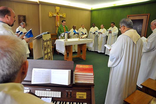 23 gennaio 2015 - Celebrazione eucaristica presieduta dal Rettor Maggiore, Don ngel Fernndez Artime, al termine della sessione plenaria invernale del Consiglio Generale.