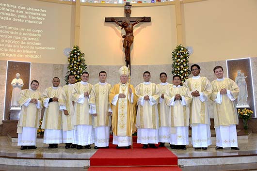 7 febbraio 2015  Mons. Hilario Moser, SDB, ha ordinato diaconi dieci salesiani: 1 di Belo Horizonte; 1 di Campo Grande; 2 di Manaus; 2 di Porto Alegre; 2 di Recife e 2 di San Paolo.