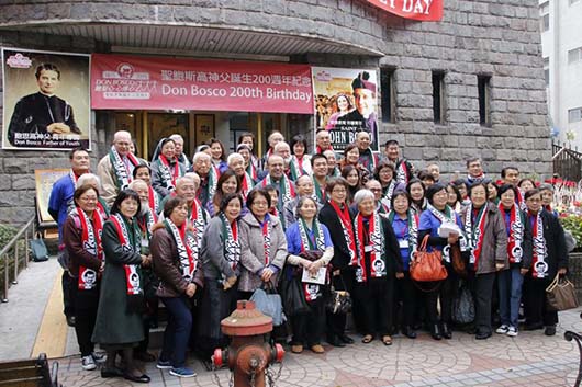 31 gennaio 2015 - celebrazione della Famiglia Salesiana di Taiwan in onore del Bicentenario della nascita di Don Bosco.