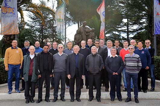 23 febbraio 2015 - Partecipanti alle giornate di lavoro centrate sulla formazione alla comunicazione dei Salesiani e lanalisi e la proiezione al futuro delle editrici salesiane.