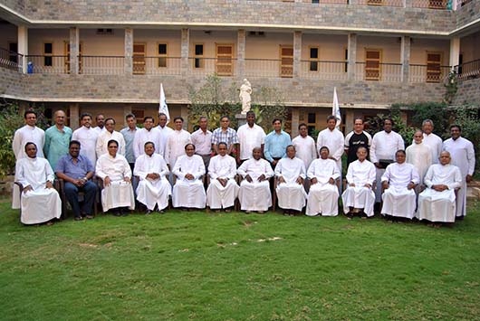 22-28 febbraio 2015 - Conferenza degli Ispettori Salesiani dellAsia Sud (SPCSA), presieduta da don Maria Arokiam Kanaga, Consigliere per la Regione Asia Sud.