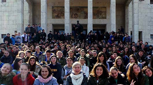 marzo 2015 - Duecentocinquanta preadolescenti, accompagnati da Salesiani e Figlie di Maria Ausiliatrice, hanno partecipato presso il Colle Don Bosco, dal 28 febbraio al 1 marzo, agli Esercizi Spirituali Vocazionali.