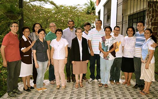 15-19 marzo 2015 - Prima riunione del 2015 della Commissione Nazionale per la Pastorale Giovanile Salesiana, formata da rappresentanti dei Salesiani e delle Figlie di Maria Ausiliatrice di tutte le Ispettorie del Brasile.