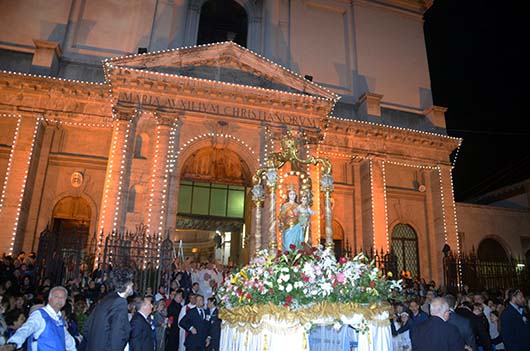 24 maggio 2015  Basilica di Maria Ausiliatrice: Santa messa presieduta dal Vescovo, mons. Giuseppe Marciante, e in onore della Vergine Maria.  
