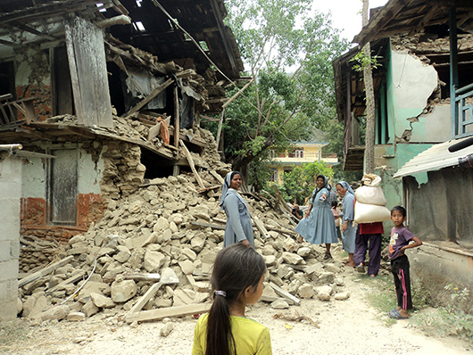 Luglio 2015 - Situazione post terremoto