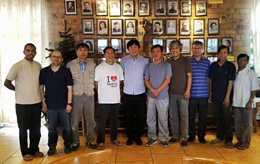 Luglio 2015 - Visita dell`Ispettore della Corea del Sud, don Stefano Yang, alle case salesiane in Mongolia