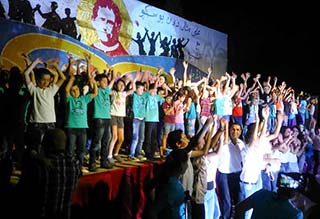 12 agosto 2015 - Lopera salesiana Don Bosco di Kafroun, attivit estive per i ragazzi nel contesto delle celebrazioni del Bicentenario della nascita di Don Bosco.