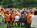 Altenberg, Germania  4 luglio 2004  200 team di giovani organizzatori, tra cui anche Missioni Don Bosco di Bonn, della Giornata Mondiale della Giovent di Colonia 2005.