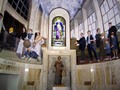 Alcoi, Spagna – 31 ottobre 2003 – Il nuovo affresco sopra all’altare di San José nel Santuario di Maria Ausiliatrice inaugurato lo scorso 31 ottobre alla presenza di autorità civili e religiose.