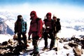 Monte Elbrus (Caucaso), Russia  14 luglio 2003  Due animatori dellAssociazione Giovanile Don Bosco di Alicante (SVA), Enrique Segura e Jess Santana in cima al Monte Elbrus la vetta pi alta dEuropa (5642 metri).