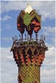 El Capricho de Gaudí. Detalle.