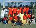 Abidjan, Costa dAvorio  settembre 2007  La squadra di calcio Michel Magone formata da giovani in difficolt delle case dei salesiani di Don Bosco di Koumassi