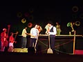 Tucumán, Argentina – 30 settembre 2007 – Una scena del musical “Don Bosco” durante la “prima” al teatro del collegio “María Auxiliadora” davanti a oltre 700 spettatori.