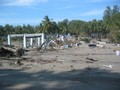 Surat Thani, Thailandia - 3 gennaio 2005 – La distruzione provocata dallo Tsunami nella zona costiera al Nord di Phuket, zona turistica appartenente all’area della diocesi del vescovo salesiano Mons. Joseph Prathan.