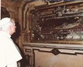 Giovanni Paolo II - in visita a Valdocco-Torino 1988.
