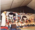 Giovanni Paolo II - in visita a Colle Don Bosco(AT), 1988. 
