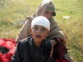 Abbottabad, Pakistan  19 ottobre 2005  Un bambino ferito.