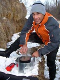 Unterwaltersdorf, Austria - 31 gennaio 2008 - Stefan Kalina, un giovane exallievo salesiano, in occasione della festa di Don Bosco ha iniziato una maratona di 368 chilometri.