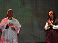 Torino, Italia - febbraio 2008 - Le prove generali del musical su Don Bosco dal titolo Andiamo ragazzi.