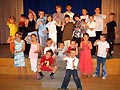 Vienna, Austria  luglio 2006  Circa 22 bambini hanno preso parte al corso introduttivo all`arte della magia denominato "Sulle orme di Harry Potter" tenuto da don Gert Smetanig.