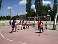 7 giugno 2008 - Partita di calcio a 5 femminile del XVIII Incontro dei Giovani Sportivi delle opere salesiane dellIspettoria di Madrid.