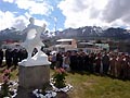 8 dicembre 2008 - Inaugurazione monumento dedicato a Ceferino Namuncurá realizzato dal salesiano don José Ellero.