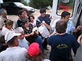 29 luglio 2006  Intervento dei salesiani del Don Bosco Fidar e VIS con la distribuzione di beni di prima necessit ai rifugiati.